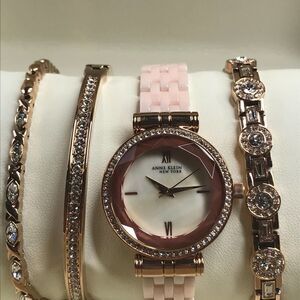 Anne Klein NY Watch/Bracelet Set NWT